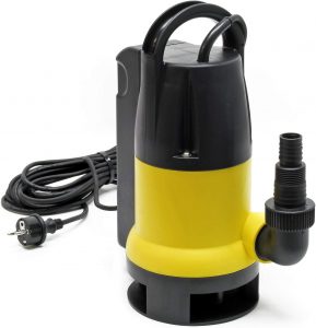 Pompe pour Eaux usées 8000l/h 400W Hauteur de refoulement 5m Particules jusqu'à Ø35mm Pompe drainage