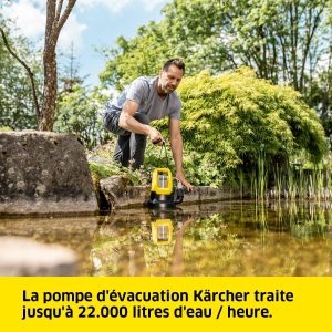 pompe d'évacuation eau chargée Kärcher SP 22.000 Dirt